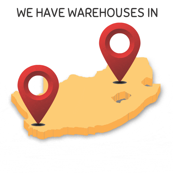 Receiving facilities in both JHB and CPT